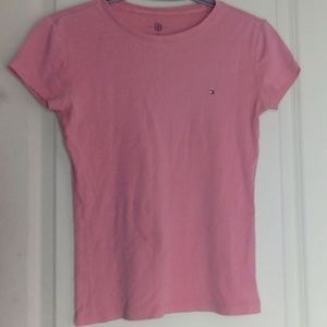 Tommy Hilfiger pink women's t-shirt